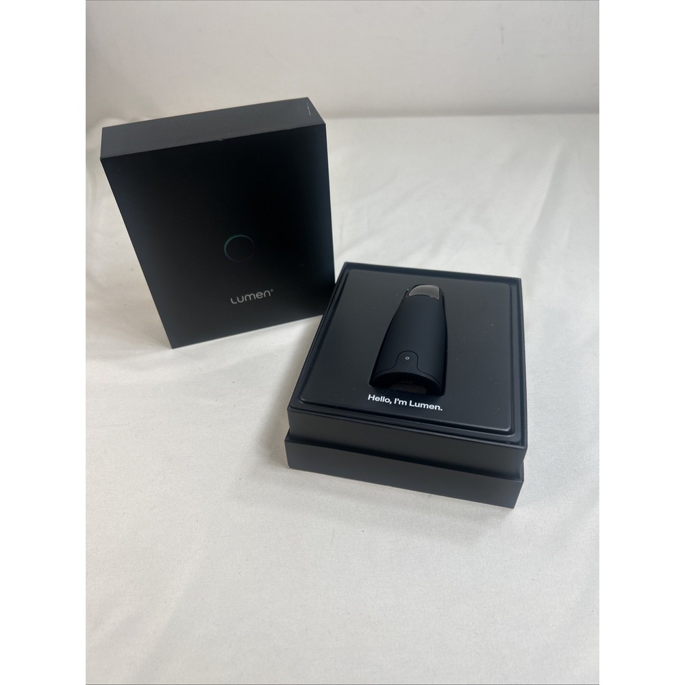 Lumen Metabolism Tracker MF-V2-01 with Box and Accessories & Manual Tested Works